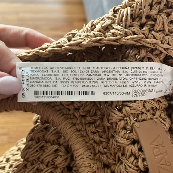 ZARA RATAN BOHEMIAN SUMMER BAG - Picture 4 of 4